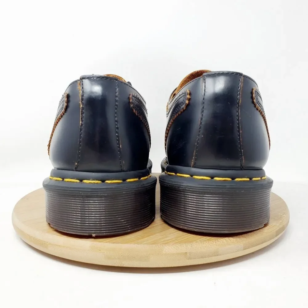 Dr Martens 1461 Ghillie Shoes Mens 10 Black‎ Academia Punk Lace Up Oxford Shoes